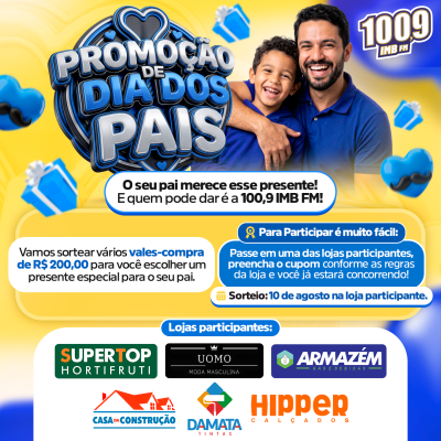PROMOÇÃO DIA DOS PAIS 